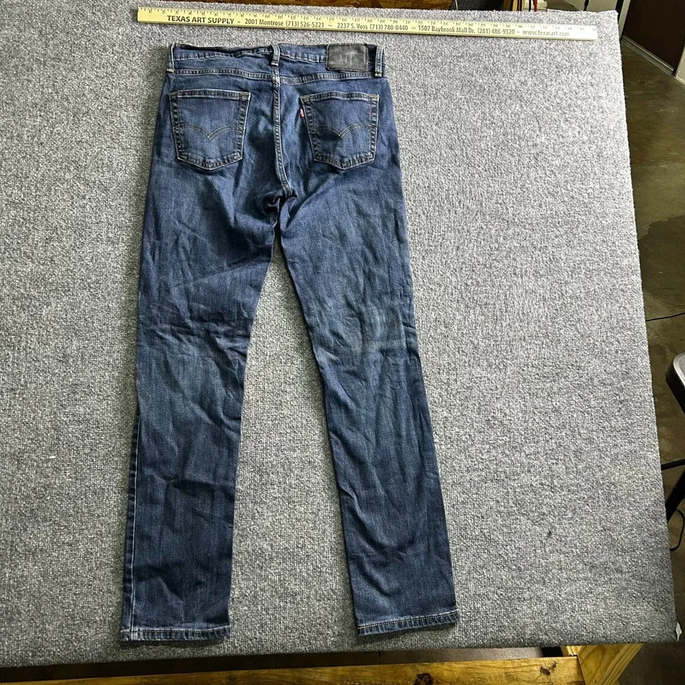 Levi's Jeans Mens Size 32x33 Blue 511 Slim Fit Dark Wash Denim Casual Stretch